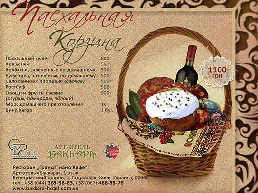 Пасхальная корзина Пасхальная корзина