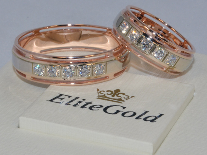 Обручальные кольца от Elite Gold