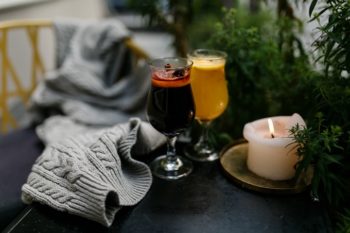 Новые глинтвейны и теплые напитки в DOM №10